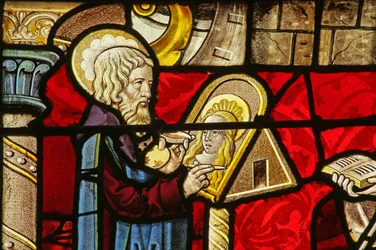 St Luke Painting a Portrait of the Virgin Mary, Rumilly